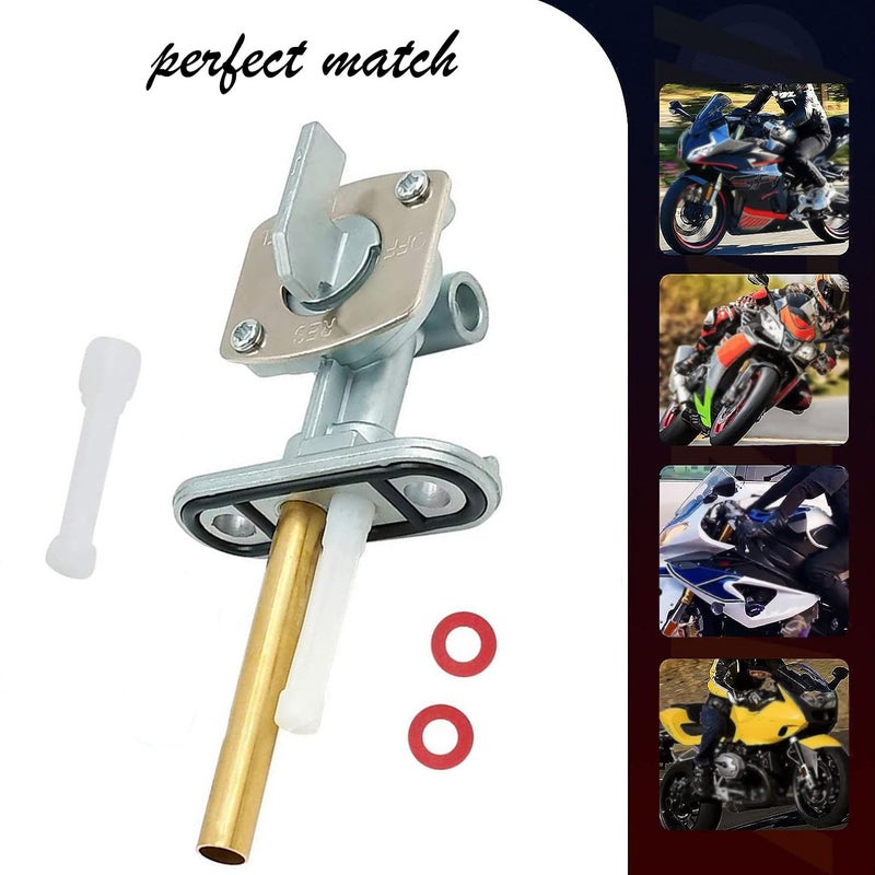 Earlyred Petcock Fuel Vavle Shutoff Tank Switch Line for Yamaha TTR 125 90 225 230 250 TTR125 TTR90 Raptor 660 PW80 Banshee Big Bear Grizzly Warrior Wolverine Moto-4 for Suzuki DRZ400 Parts Petcock - Image 5
